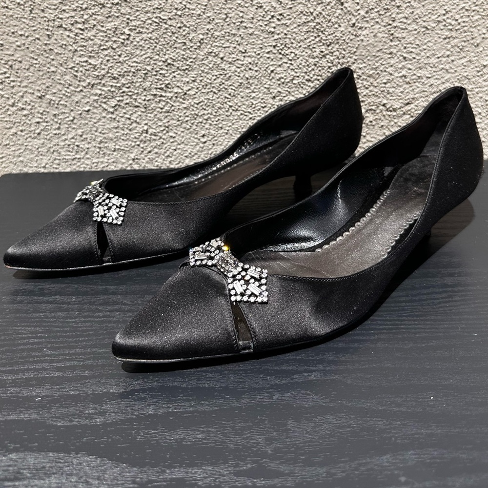 Giorgio Armani Satin Heels